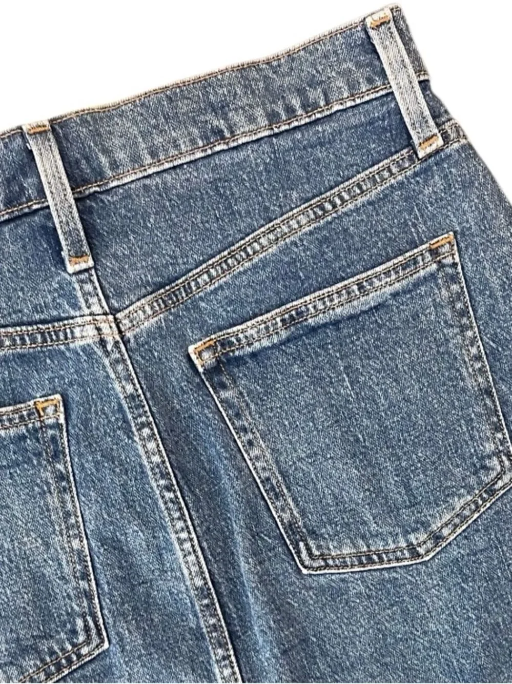 J.Crew button-front denim mini skirt A-line silhouette Size 27